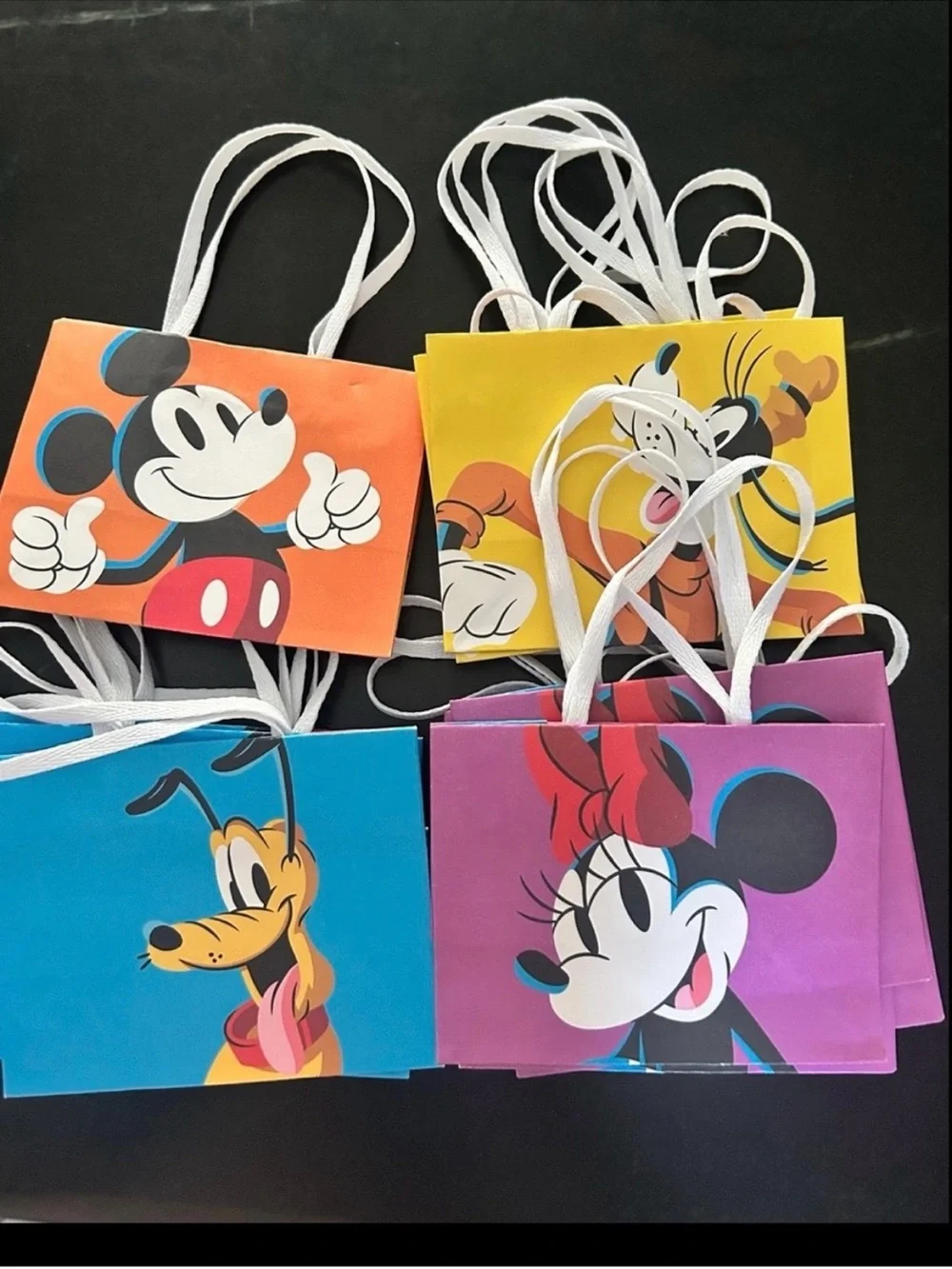 Disney Character Party Gift Bags - Multicolor (Set)